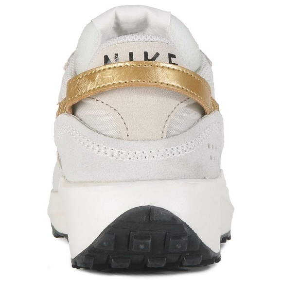 Nike Women's Beige and Gold Sneakers - Picture 4 of 4